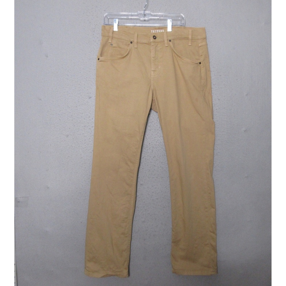 Tecovas Jeans Men 33x32 Everyday Standard Tan Western Workwear Rugged Casual